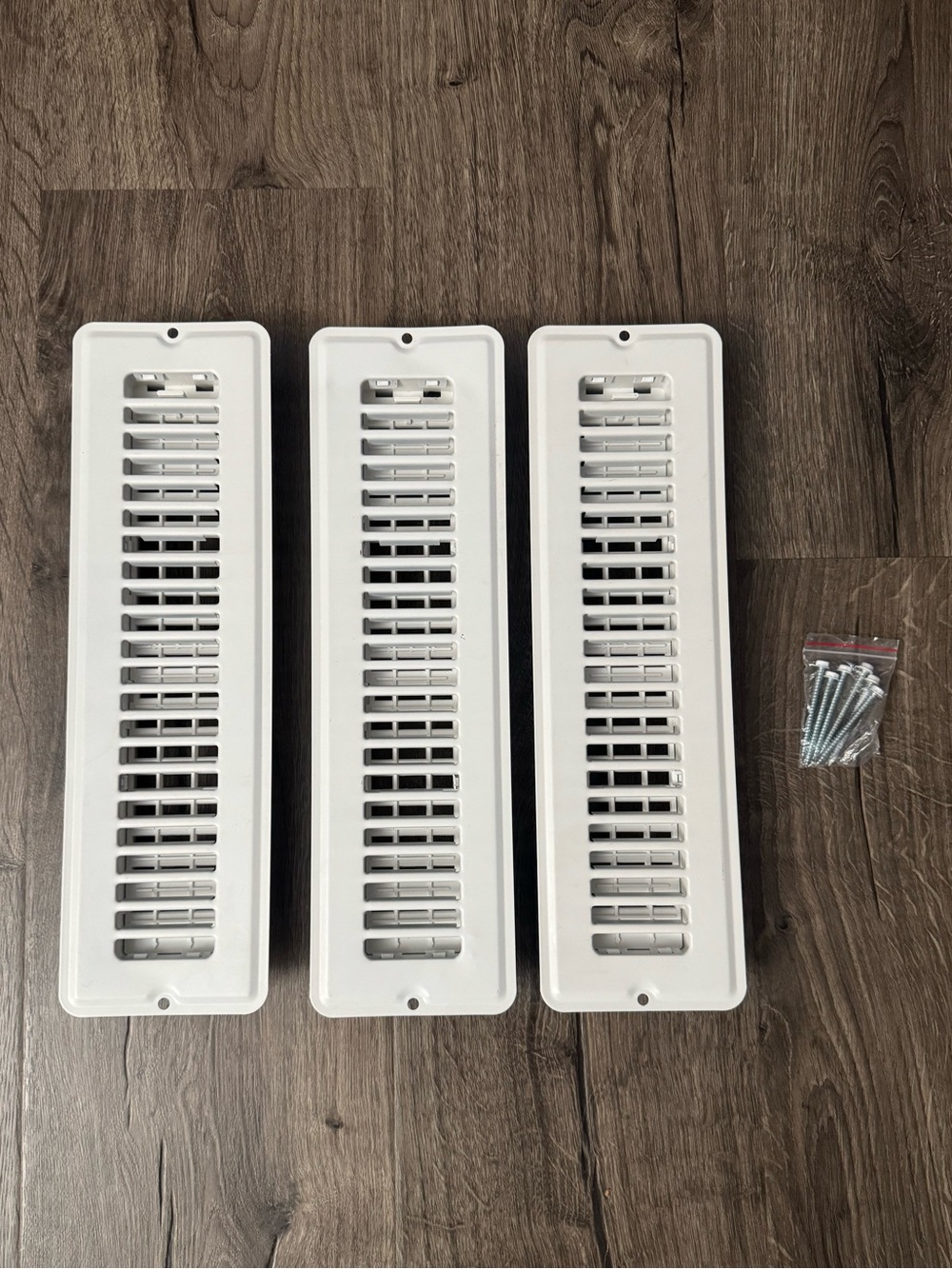 2x12 Steel Floor Registers with Adjustable Airflow